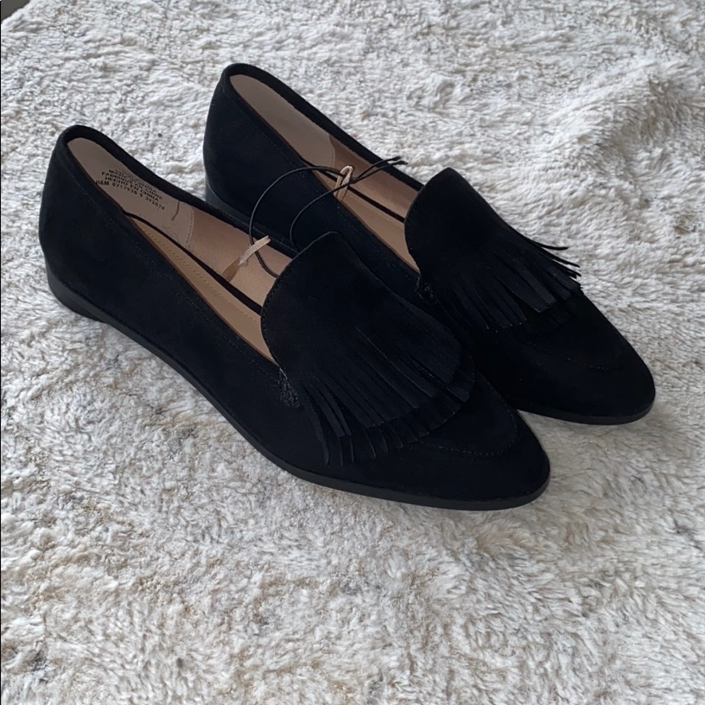 H&M Fringe Suedette Women's Loafers